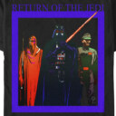 Men's Star Wars: Return of the Jedi Return of the Jedi Retro Villains Poster  Adult T-Shirt