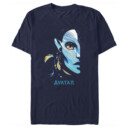 Men's Avatar: The Way of Water Neytiri Face Logo  Adult T-Shirt