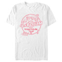 Men's Turning Red 4*Town '99 Australian Tour Badge  Adult T-Shirt