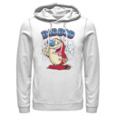 Men's The Ren & Stimpy Show Dad Bod Stimpy  Adult Pull Over Hoodie