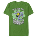 Men's Batman St. Patrick's Day Joker Here for the Shenanigans  Adult T-Shirt