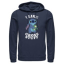 Men's Lilo & Stitch I Like Gross Stuff Stitch Distressed  Adult Pull Over Hoodie