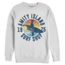 Men's Jaws Retro Amity Island Surf Shop  Adult Sweatshirt