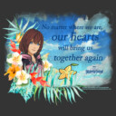 Men's Kingdom Hearts 3 Our Hearts Will Bring Us Together Again  Adult Pull Over Hoodie