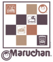 Men's Maruchan Checkered Logo  Adult T-Shirt
