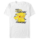 Men's Pokemon Pikachu Laughing  Adult T-Shirt