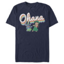 Men's Lilo & Stitch Rainbow Ohana Hula Dance  Adult T-Shirt