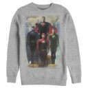 Men's Justice League Hero Artistic Poster  Adult Sweatshirt
