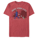 Men's Soul Be Yourself in NYC  Adult T-Shirt