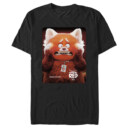 Men's Turning Red Red Panda Mei Lee Poster  Adult T-Shirt