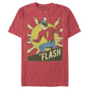 Men's The Flash Vintage Frame  Adult T-Shirt