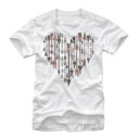 Men's Lost Gods Arrow Heart  Adult T-Shirt
