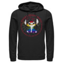 Men's Lilo & Stitch Ohana Rainbow Pride  Adult Pull Over Hoodie