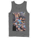 Men's Superman Hidden Hero Glimmer  Adult Tank Top