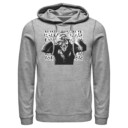 Men's Batman Joker Hahaha Crazed Look  Adult Pull Over Hoodie