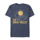 Men's The Land Before Time Great Valley Outline  Adult T-Shirt