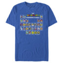Men's Nintendo Super Mario Periodic Table  Adult T-Shirt