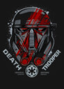 Men's Star Wars Rogue One Death Trooper Helmet  Adult T-Shirt