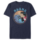 Men's Lilo & Stitch Ohana and a Kiss  Adult T-Shirt