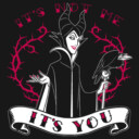 Men's Sleeping Beauty Maleficent Valentine's Day It's Not Me, It's You  Adult Long Sleeve Shirt