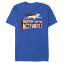Men's DC League of Super-Pets Krypto Super-Pets Activate  Adult T-Shirt