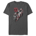Men&#039;s Zack Snyder Justice League Triple Threat Team  Adult T-Shirt