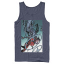 Men's Superman Robotic Fall  Adult Tank Top