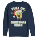 Men's SpongeBob SquarePants Full of Christmas Cheer  Adult Sweatshirt