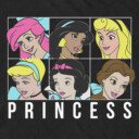Men's Disney Princess Squares  Adult T-Shirt