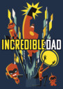 Men's The Incredibles 2 Modern Incredible Dad  Adult Long Sleeve Shirt