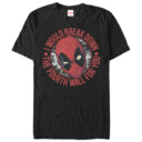 Men's Marvel Deadpool Break the Fourth Wall for You  Adult T-Shirt