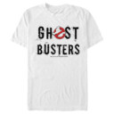 Men's Ghostbusters Scratchy Text Logo  Adult T-Shirt