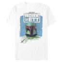 Men's Star Wars: The Book of Boba Fett Watercolor Logo  Adult T-Shirt