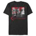 Men's Castlevania Hunter Character Panels  Adult T-Shirt