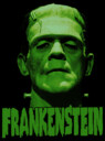 Men's Universal Monsters Frankenstein's Creature Logo  Adult T-Shirt