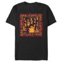 Men's Stranger Things Orange Group Shot Boxed Up  Adult T-Shirt