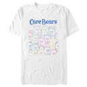 Men's Care Bears Bear Outlines  Adult T-Shirt