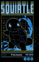 Men's Pokemon Squirtle Retro Grid  Adult Sweatshirt