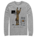 Men's Star Wars Chewbacca Basketball Who Invited Him  Adult Long Sleeve Shirt