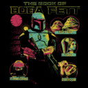 Men's Star Wars: The Book of Boba Fett Distressed Character Line-up  Adult Sweatshirt
