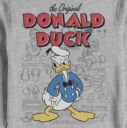 Men's Mickey & Friends Donald Duck Original Art  Adult Sweatshirt
