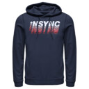 Men's NSYNC Retro Name  Adult Pull Over Hoodie