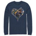 Men's Kingdom Hearts 3 Ready to Fight  Adult Long Sleeve Shirt