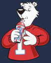 Men's ICEE Bear Slurpin' with a Smile  Adult T-Shirt