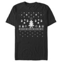 Men's Nintendo Ugly Christmas Tree Super Mario  Adult T-Shirt
