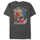 Men's Beauty and the Beast No One Lifts Like Gaston  Adult T-Shirt