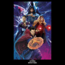 Men's Marvel Doctor Strange in the Multiverse of Madness Group Poster  Adult T-Shirt