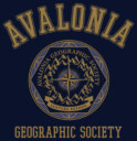 Men's Strange World Avalonia Geographic Society  Adult Sweatshirt