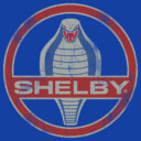 Men's Shelby Cobra Vintage Logo  Adult T-Shirt