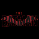 Men's The Batman Red Movie Logo  Adult T-Shirt
